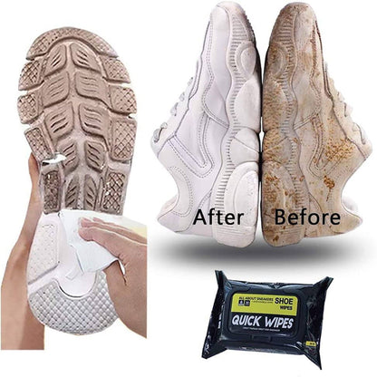 Instant Shoe Cleaning Wipes