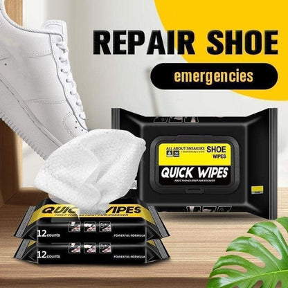 Instant Shoe Cleaning Wipes