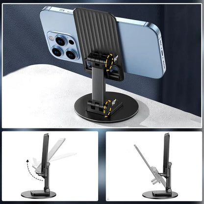 360° Rotating Aluminum Mobile Stand and Tablet