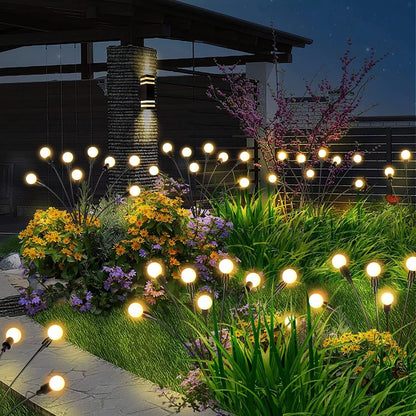 Enchanting Firefly Lights : Unique Solar Powered Garden Lights (Multi Sets)