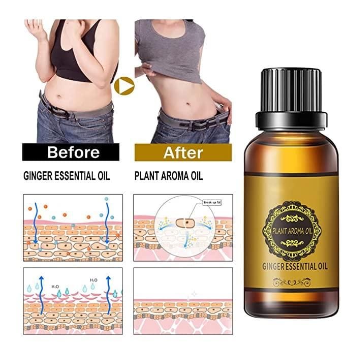 BELLY DRAINAGE GINGER OIL (BUY 1 GET 1 FREE)