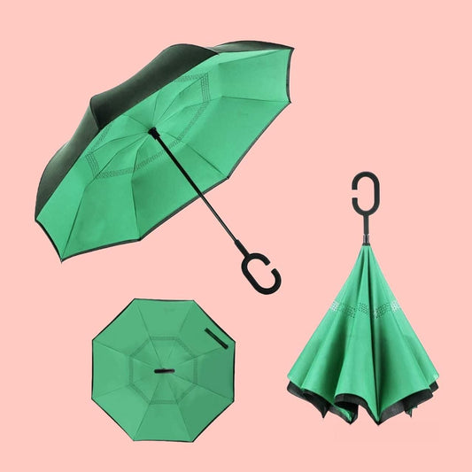 Inverted Reversible Umbrella (Multicolor)