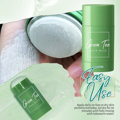 CLAYGLO™ Green Tea Cleansing Stick Mask