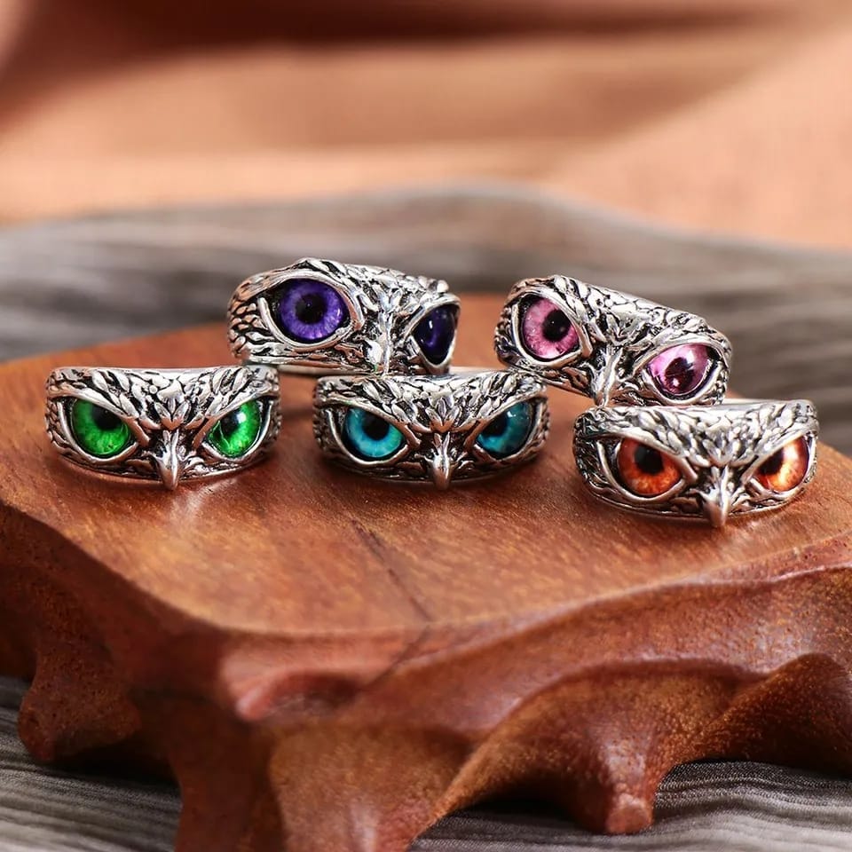 Silver Plated Owl Ring - Buy 1, Get 1 FREE!